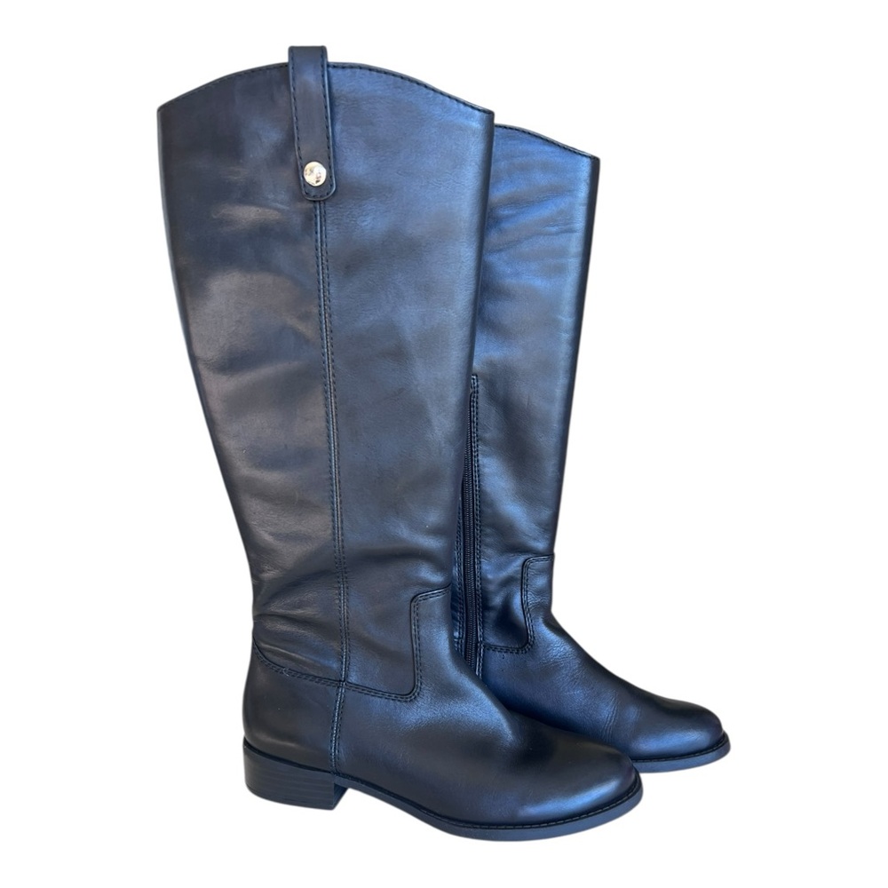 INC International Concepts Black Over the Knee Boots Size 9M